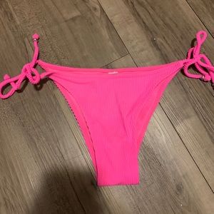 white fox bikini bottom